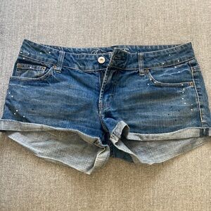 American Eagle cut off denim shorts